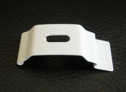 3x 110mm Face Fixing Vertical Blind Brackets (30mm Headrail) Blind