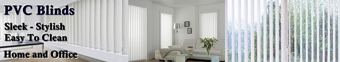 PVC vertical Blinds - Easy to Clean 