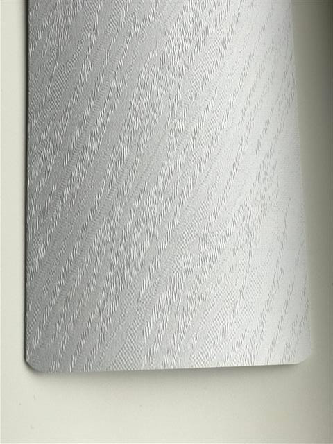 Lomond White Patterned PVC Rigid Vertical Blind Slats