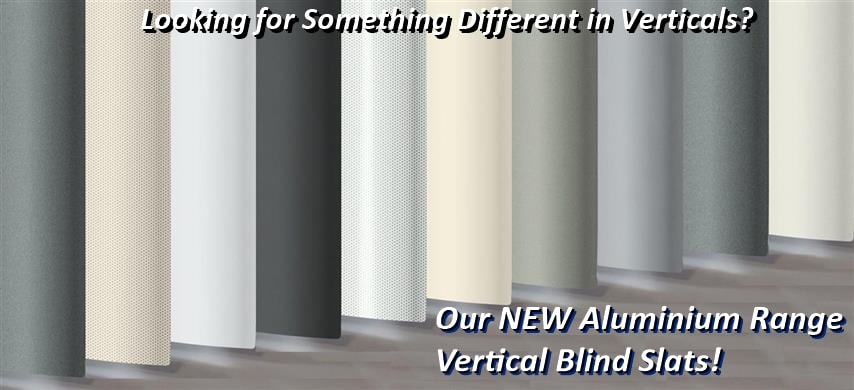 NEW Aluminium Vertical Blind Replacement Slats
